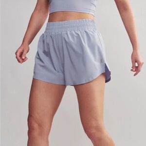 RHONE Women's Light Purple Athletic Shorts